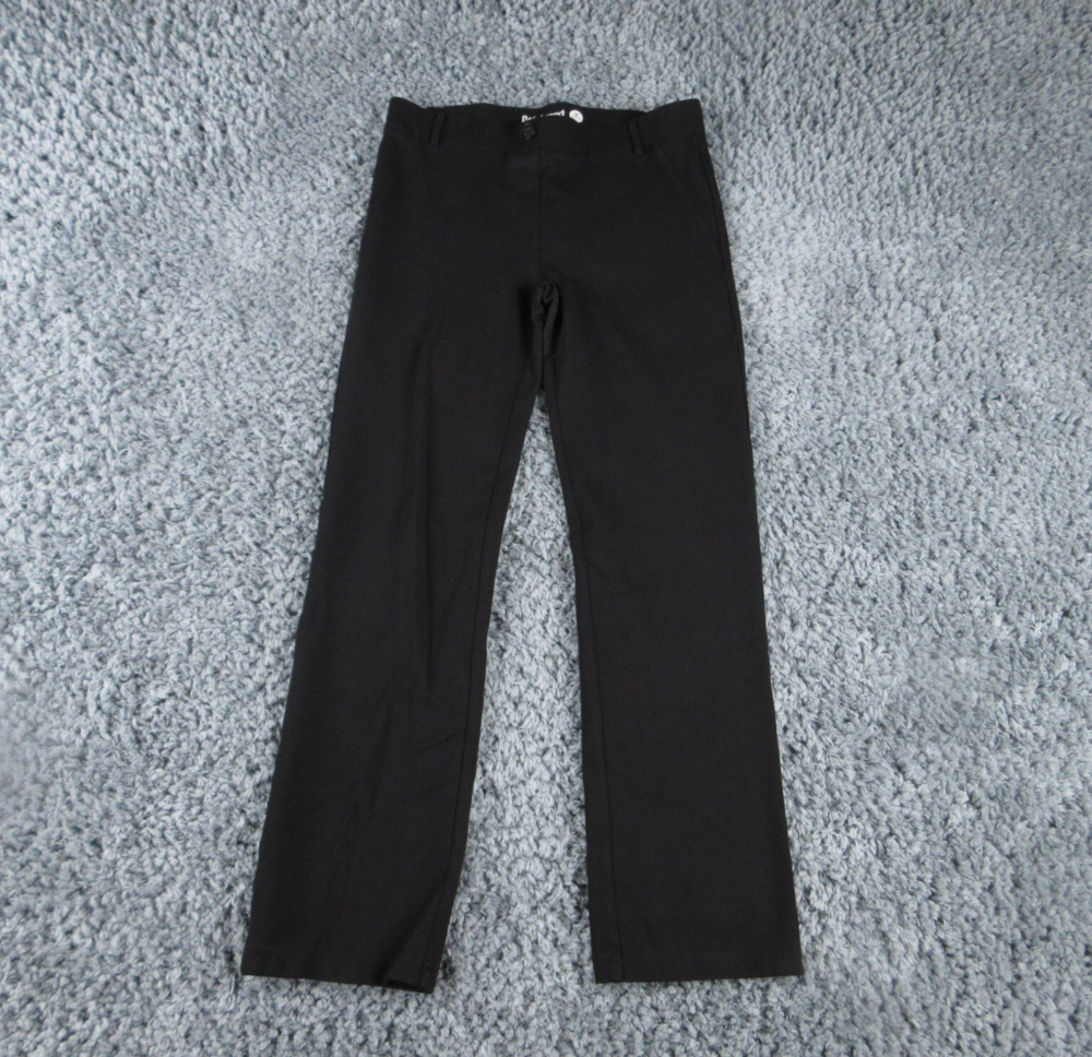 BetaBrand Pants Womens Medium Petite Black Straight Chino 30x28.5*